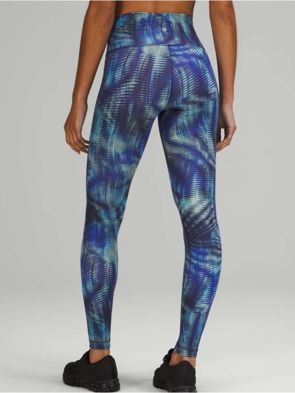 Wunder train high rise 28” foil leggings